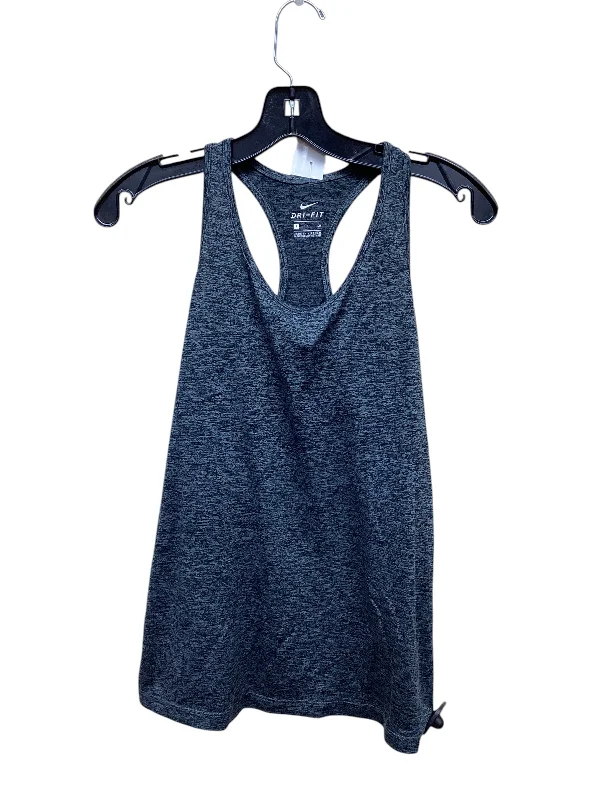 Athletic Tank Top By Nike In Grey, Size: S Street