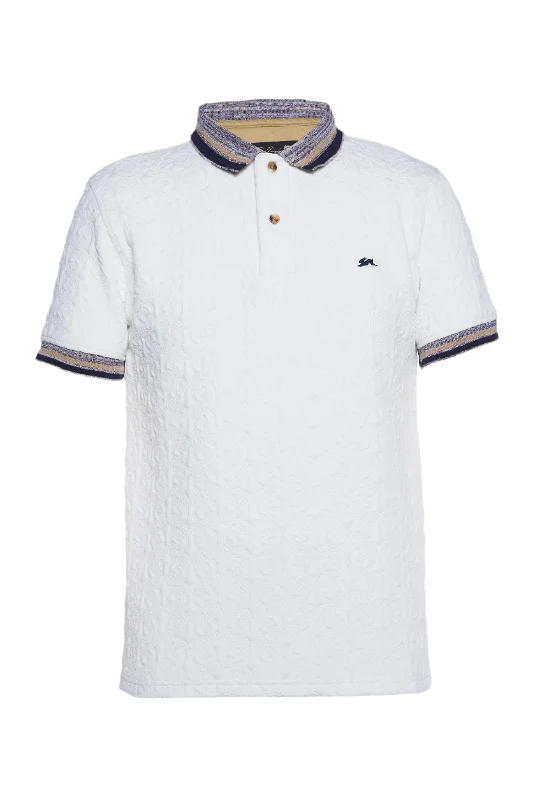 Boris | Fancy Knit Polo Beach