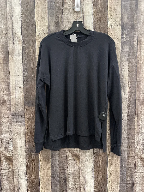 Top Long Sleeve By Cme In Black, Size: S Street